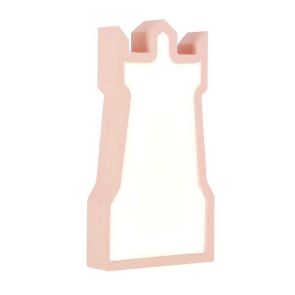 Lampe de table LED Tour pour enfant IQ Kids Rose