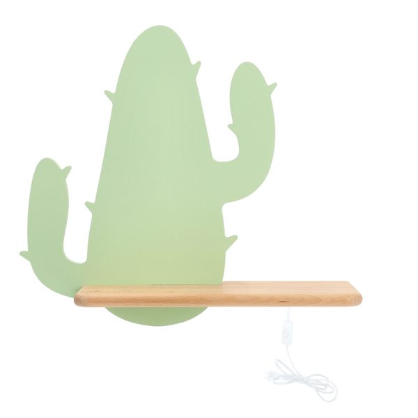 Applique étagère LED Cactus câble