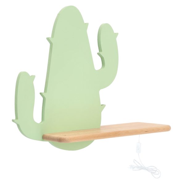 Applique étagère LED Cactus câble