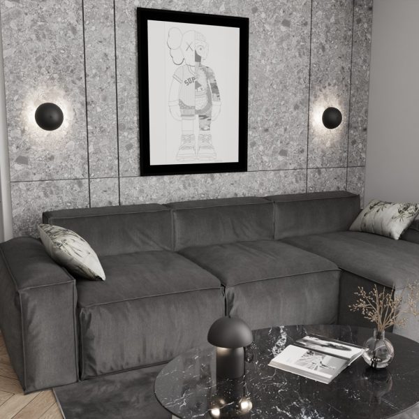 Si "MUSH" et "LN2" sont des noms de marque/modèle et "BL" = black (noir) : « MUSH LN2 noir »